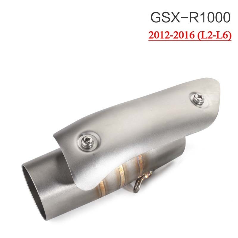 ท่อกลาง กันลื่น พร้อมแผ่นกันความร้อน สําหรับ GSX-R1000 2012-2016