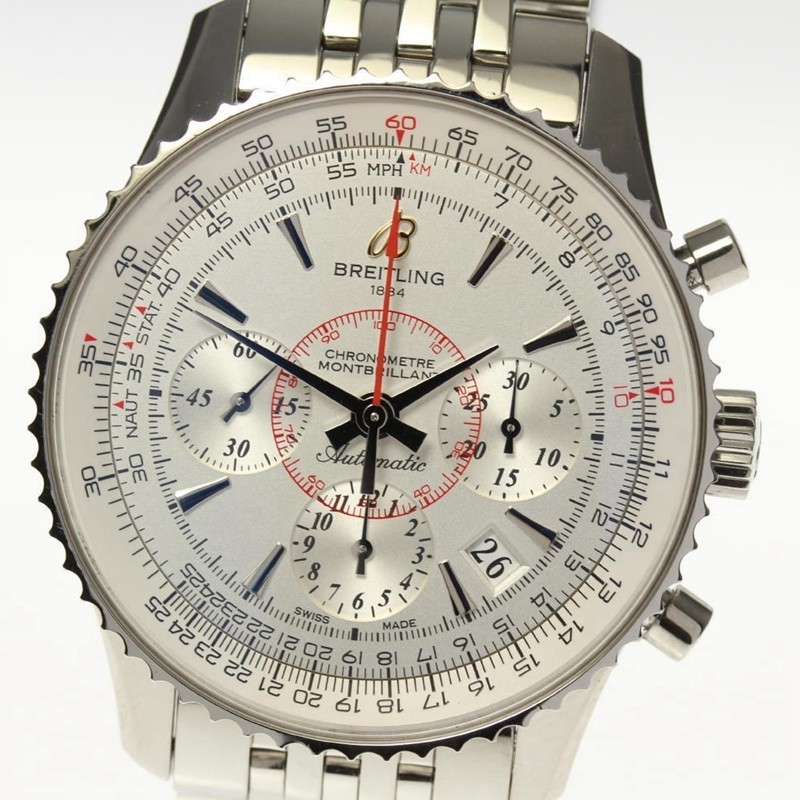 Breitling นาฬิกาข้อมืออัตโนมัติ AB0130 Swiss Original สําหรับผู้ชาย