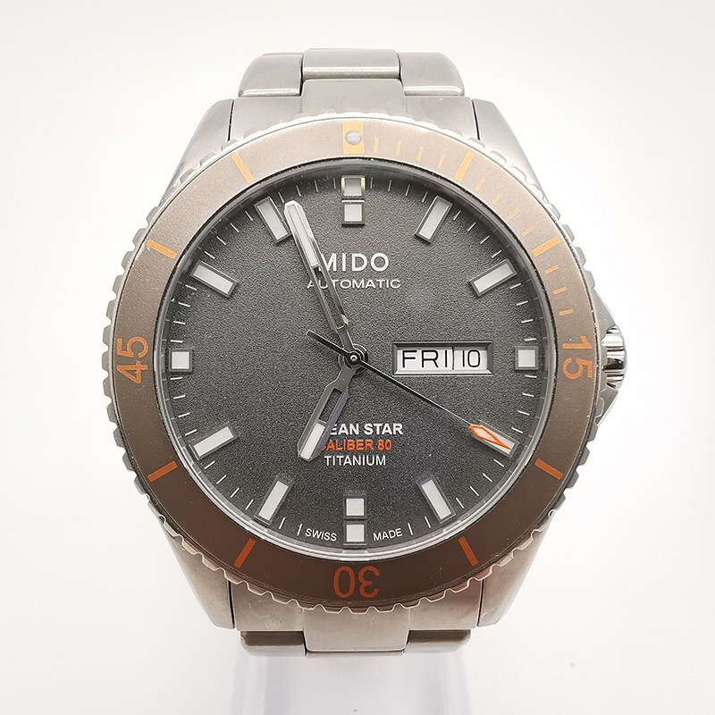 Mido/ นาฬิกาข้อมือ สไตล์สปอร์ต สําหรับผู้ชาย M026.430.44.061.00 80Movement