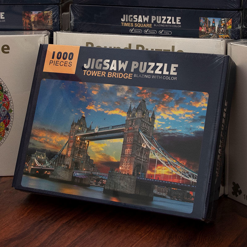 จิ๊กซอว์กระดาษปริศนา 1,000 ชิ้น สําหรับผู้ใหญ่ - รูปที่ 4