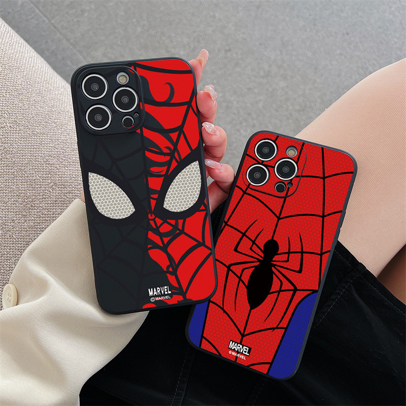 เคส Huawei Y9 Prime Y5 Y6 Y7 Pro 2019 2018 เคสโทรศัพท์ Marvel Spiderman ฝาหลัง