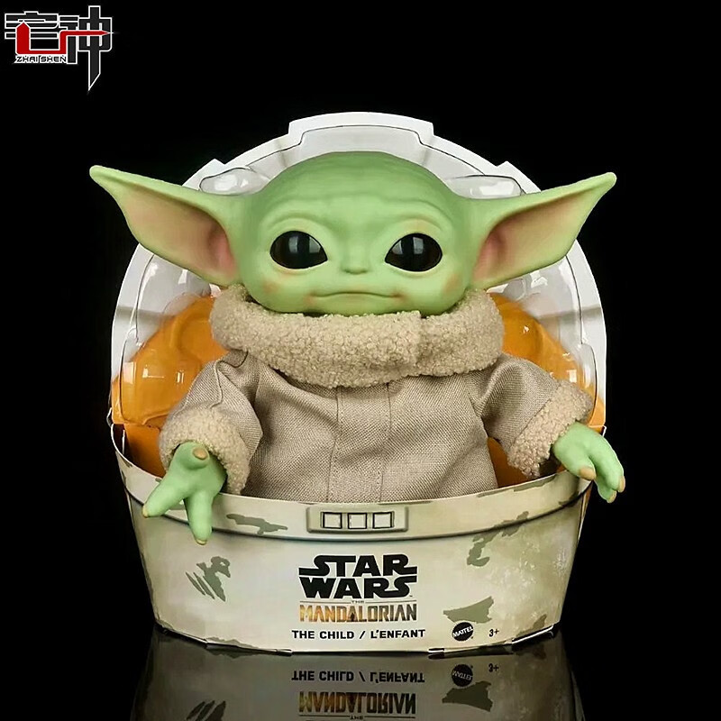 [ของแท้] โมเดลตุ๊กตาฟิกเกอร์ Yingkuang House God Star Wars The Mandalorian Master Yoda Baby ของเล่นสําหรับเด็ก