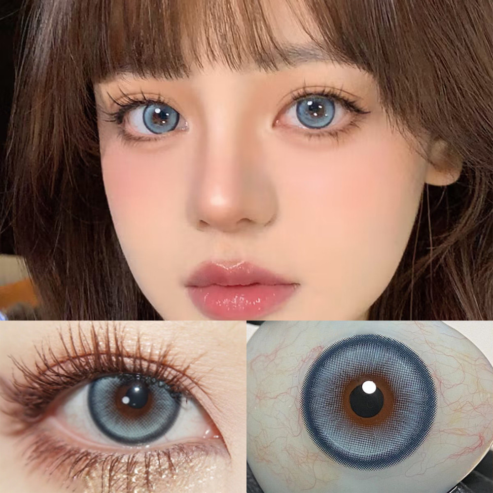 คอนแทคเลนส์ สีฟ้า SUGARPLUM 14.2 มม. 2 ชิ้น (1 คู่)