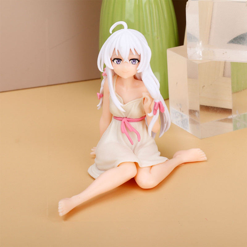 โมเดลฟิกเกอร์ PVC อนิเมะแม่มด : The Journey Elaina ขนาด 9 ซม. เหมาะกับของขวัญ ของเล่นสําหรับเด็ก