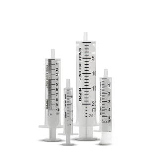 Disposable Syringe Nipro (1 กล่อง) กระบอกฉีดยา นิโปร ไซริงค์ ขนาด 1 3 5 10 (100pcs) 20 (50pcs) 50 ml (30pcs) ไม่มีเข็ม*