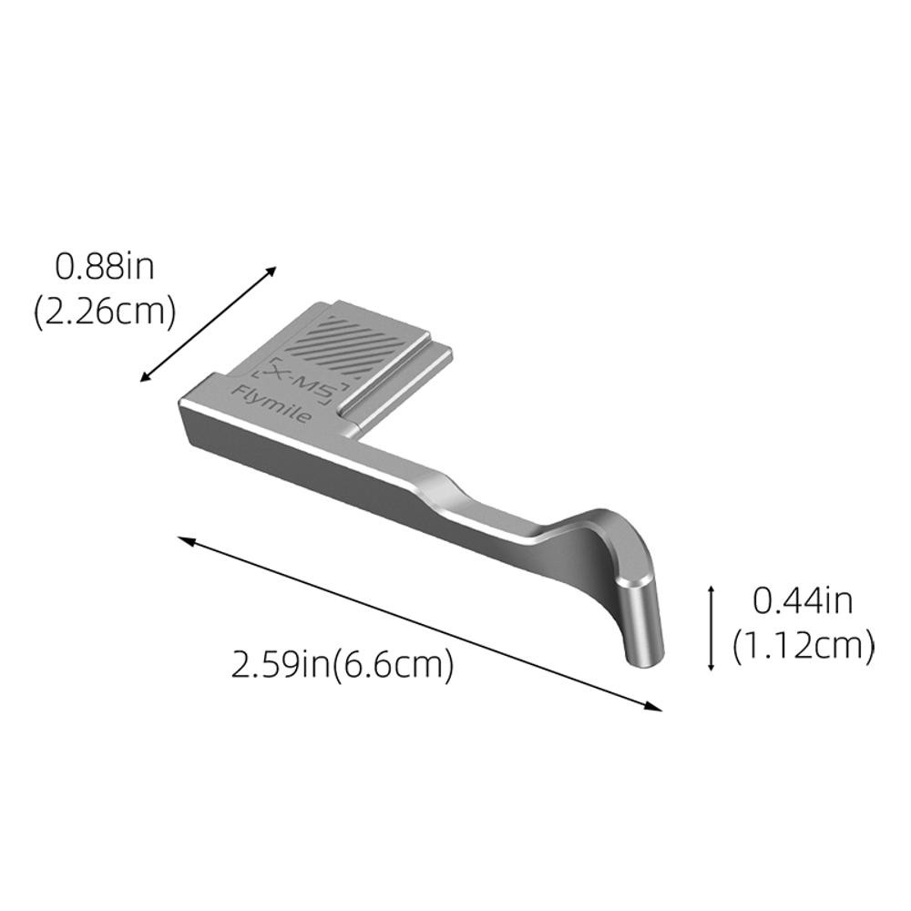 Thumb Grip สําหรับกล้อง Fujifilm X-M5, ที่จับนิ้วกล้อง X-M5,One Hand Grip ขาตั้งยิง, Handgrip L-Shape Grip อุปกรณ์เสริม
