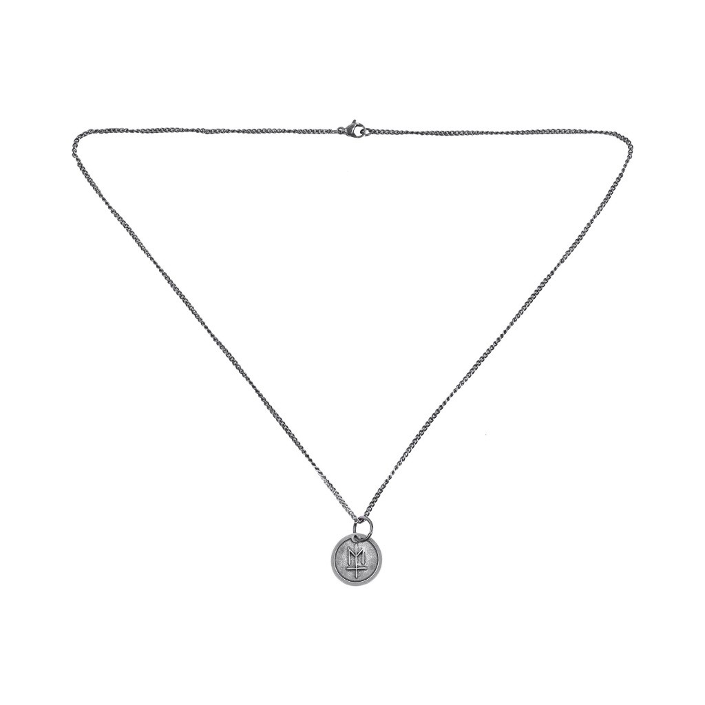 NECOIN AS MATERNAL DISASTER NECKLACE SILVER DEEP SUNDAY NECKLACE NECKLACE