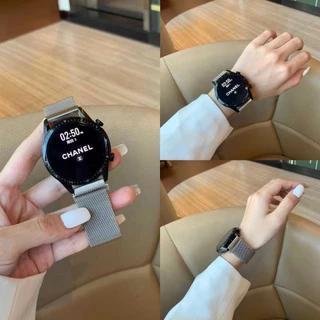 สายนาฬิกาAmazfit Bip3/3pro bip5/lite/1s GTS4mini/3/2e/2/2miniสแตนเลสGTR2/3/4สาย20mm22mmผู้ชายผู้หญิง