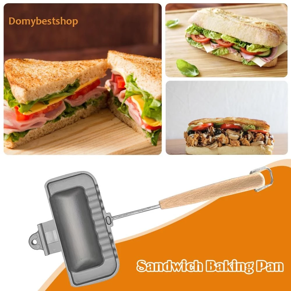 เครื่องทำแซนวิชสองด้าน ถาดอบเคลือบกันติด thumbnail 3