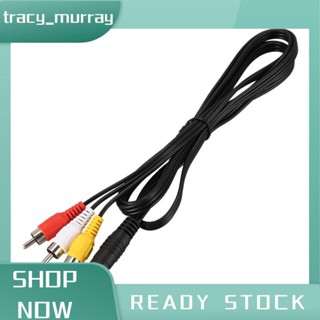 tracy_murray 1.5m 4.9ft 3 RCA ชาย 4 Pin S-Video ชายทีวี PC ส…