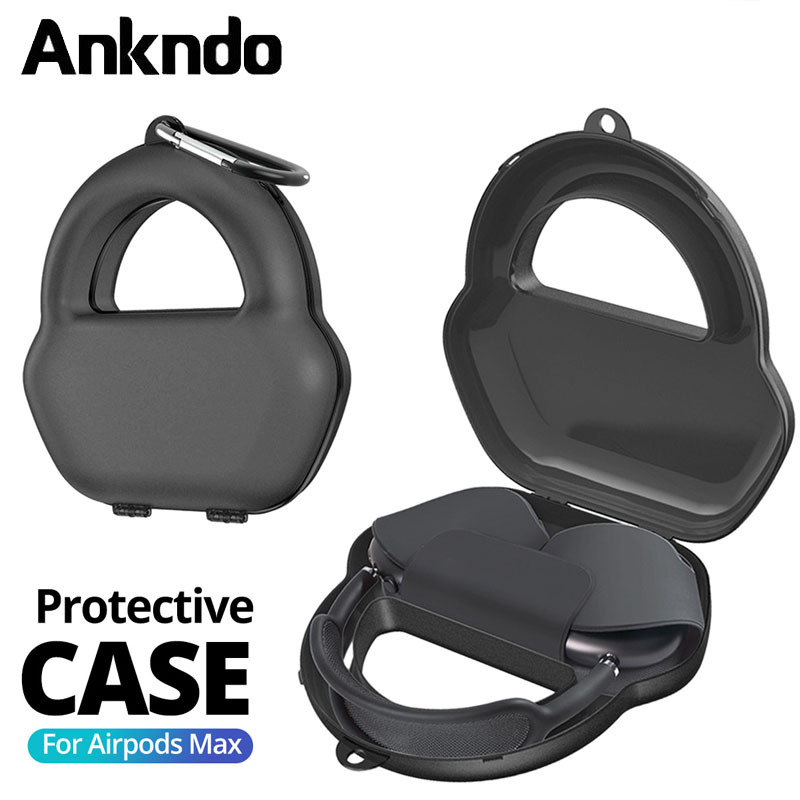 กันน้ํา EVA Hard Storage กระเป๋าถือชุดหูฟังป้องกันกรณีกล่องเก็บสําหรับ AirPods Max หูฟังชุดหูฟัง