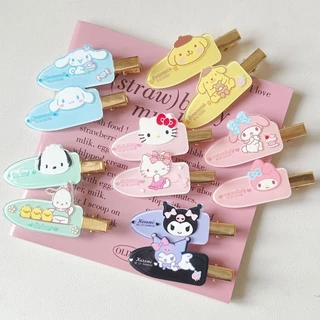 O1031-1 ชุดกิ๊บติดผม ลาย Sanri น่ารัก สไตล์เกาหลี
