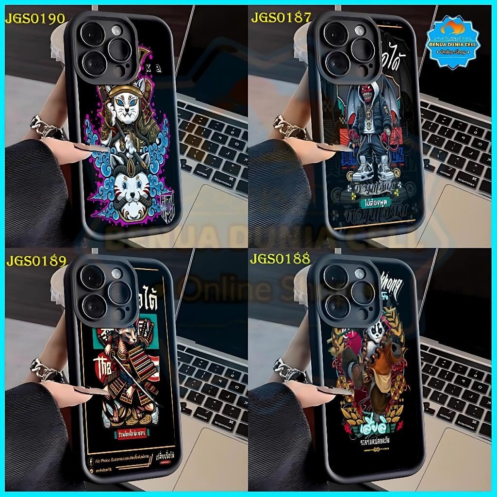 CASE MATTE ROSE BLACK MOTIF DARK KUNGFU XIAOMI POCO F1 F3 F5 F6 5G F6 PRO M3 M3 PRO M5 M5S M6 M6 PRO