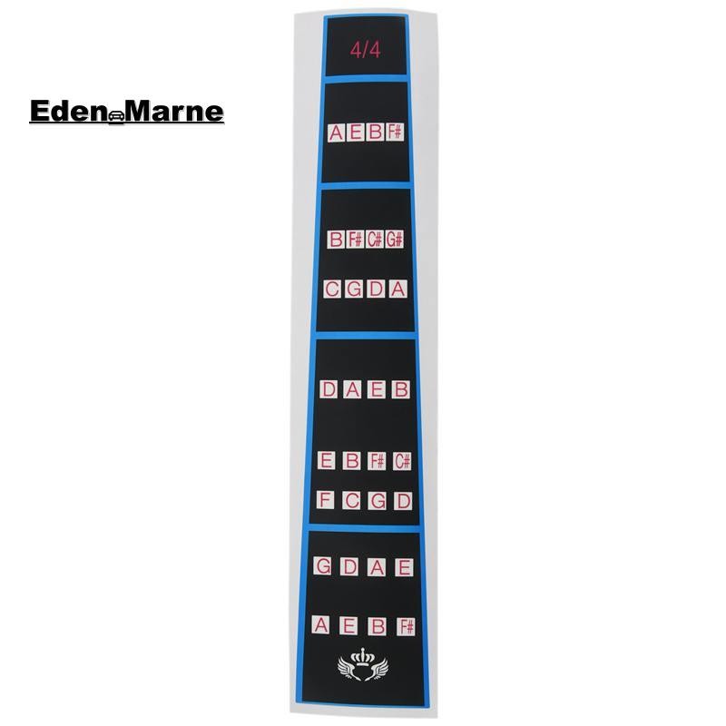 [Eden_Marner]Violin Finger guide /Fingerboard Sticker Fret guide Label แผนภูมินิ้วสําหรับขนาด 4/4