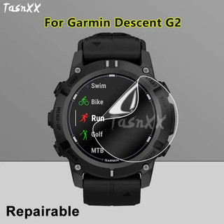 2/3/5/10 PCS สําหรับ Garmin Descent G2 SmartWatch โปร่งใส Soft Hydrogel Repairable ฟิล์มป้องกันป้องกันหน้าจอ-ไม่กระจกนิรภัย