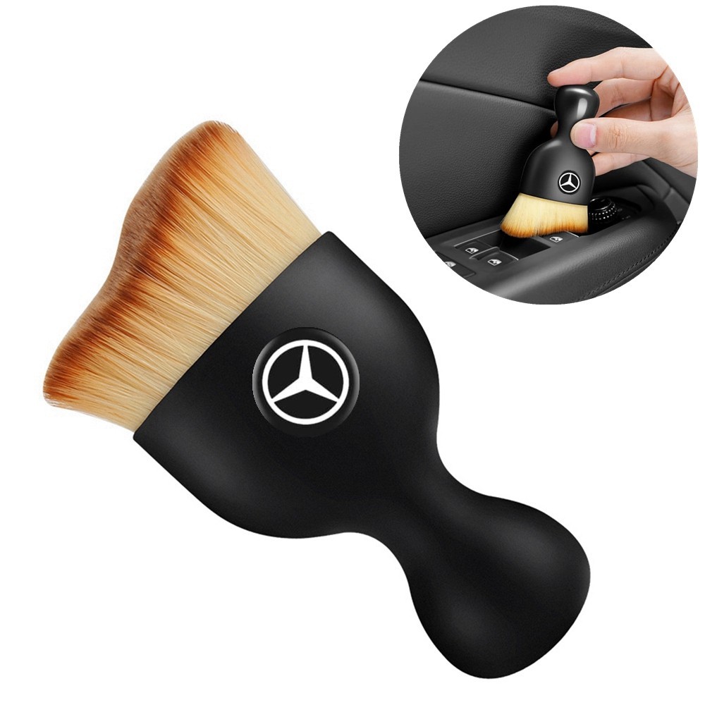 รถ Air Conditioner Outlet Dashboard แปรงทําความสะอาด Auto ภายในแปรงฝุ่นสําหรับ Mercedes Benz W211 W203 W204 W210 W124 W202 CLA C180