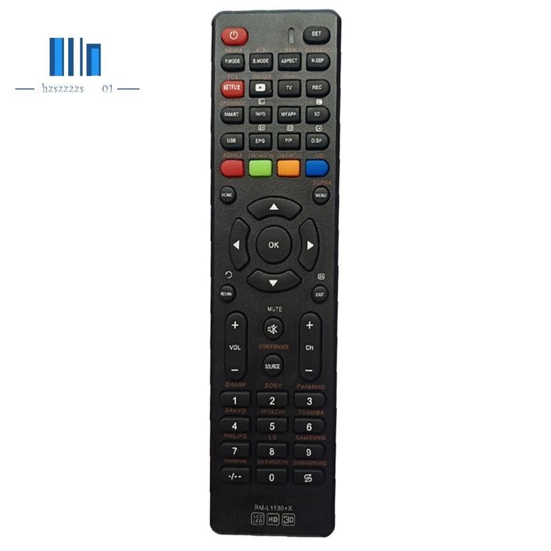 『hzszzzzs01』Rm-L1130 +X รีโมตคอนโทรลทีวี สําหรับ AKIRA AOC BBK ELENBREG PRIMA OPENBOX THOMSON DAEWOO JVC Smart Tv
