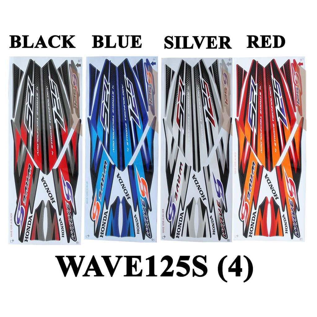 WAVE125S (4) Body Stripes
