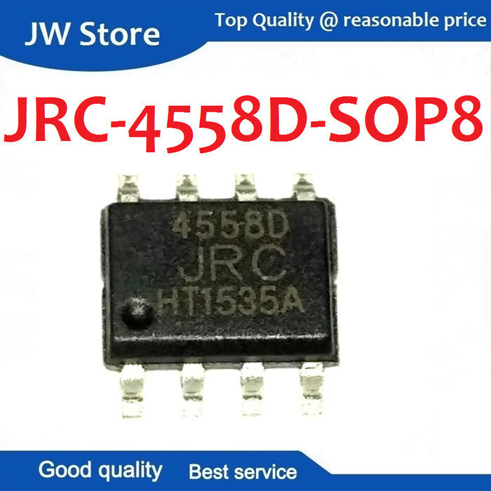 PART TOOL IC JRC4558 NJM4558 4558 Smd Sop-8