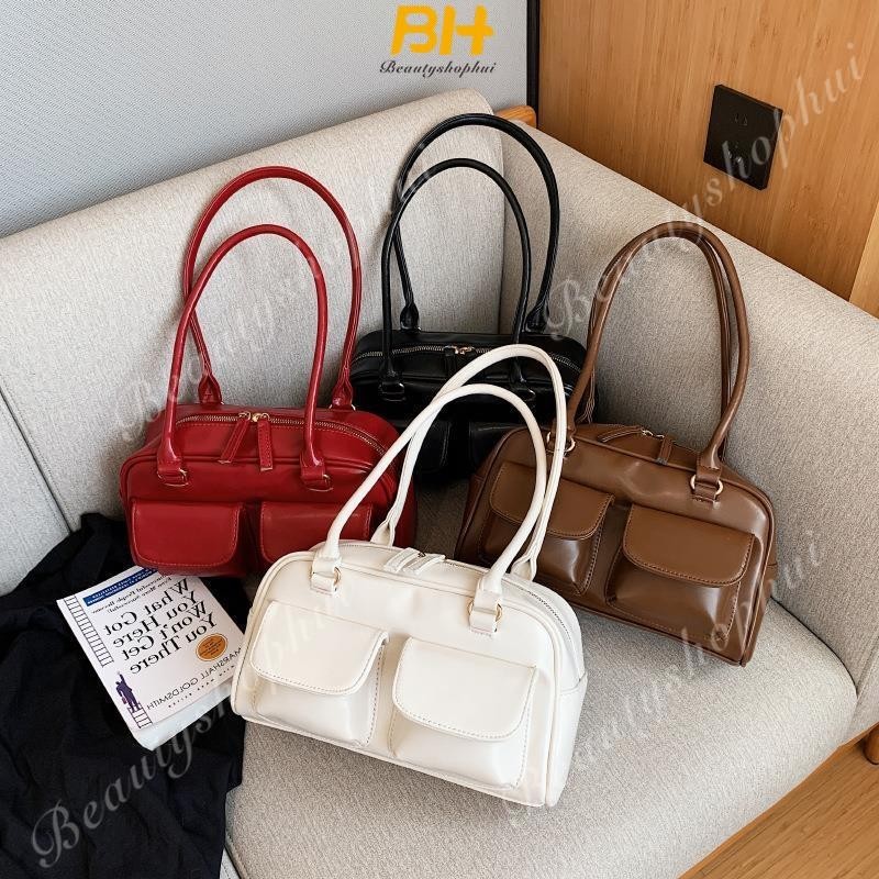 ใหม่ กระเป๋าสะพายไหล่ ทรงสี่เหลี่ยม ขนาดเล็ก สไตล์เกาหลี