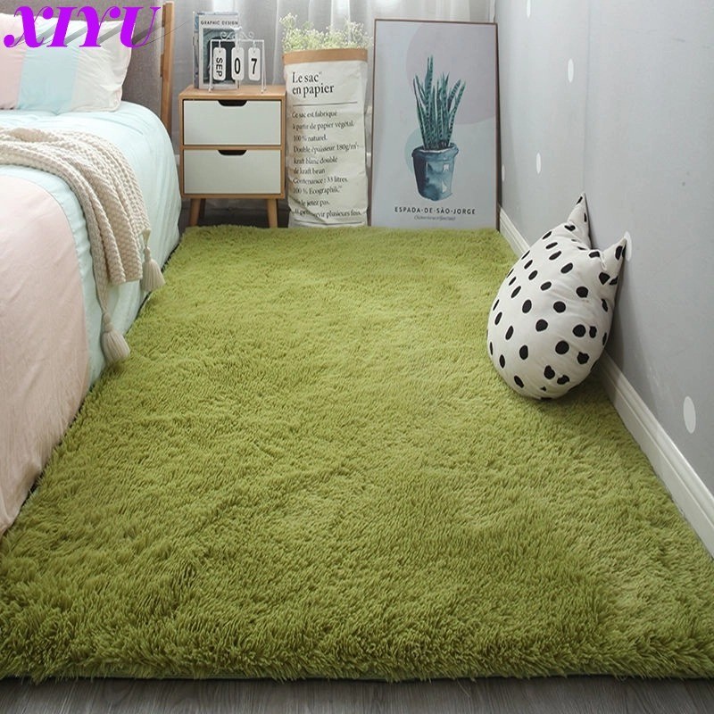 【XIYU】 พรม พรมปูพื้น พรมปูพื้นห้อง พรมขนนุ่ม พรมห้องนอน 80x120cm ผ้าปูพื้นพรมก ตกแต่งสวย ผ้าปูพื้นพรมก