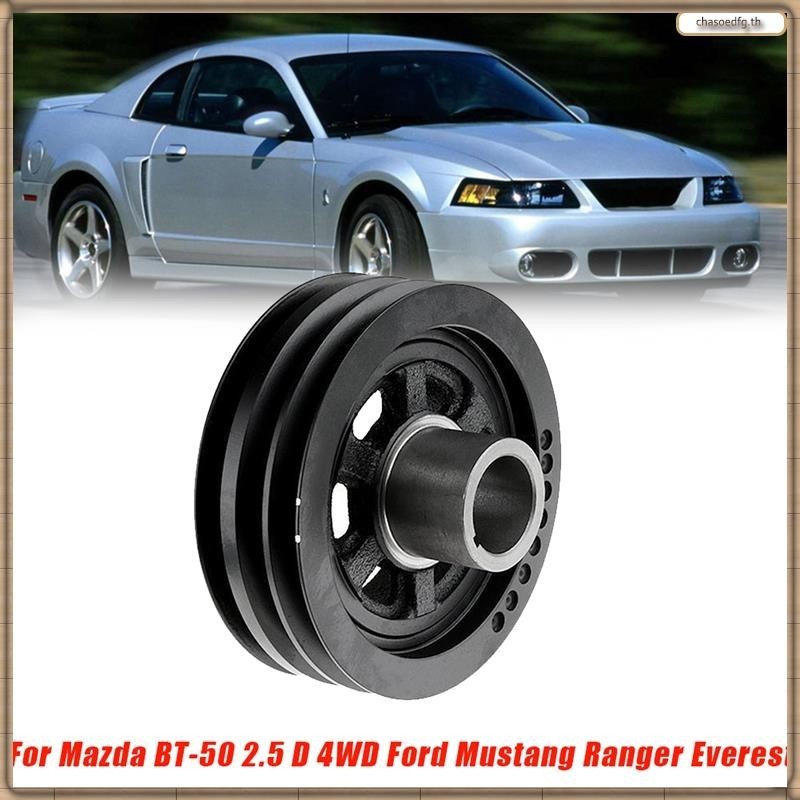 [B Y M P] อะไหล่ลูกรอกสายพานข้อเหวี่ยงรถยนต์ สําหรับ Mazda B-Series WL84-11-401 for Mazda BT-50 2.5 D 4WD Ford Mustang Ranger Everest