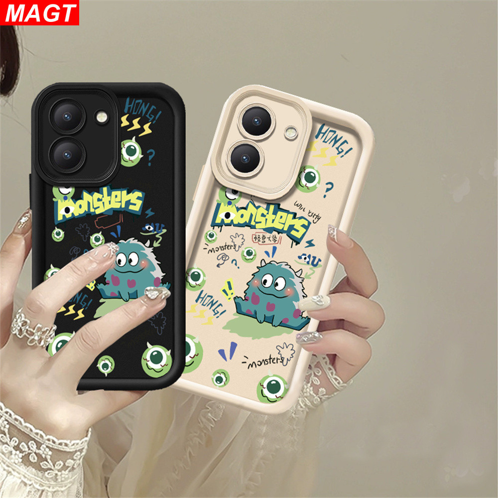 เคสโทรศัพท์มือถือ TPU นิ่ม ลายการ์ตูนมอนสเตอร์ อคาเดมี่ สําหรับ VIVO Y03 Y17S Y27 Y36 Y27S Y22S Y21 Y20 Y17 Y16 Y15S Y51 Y30 Y02S Y20 Y33S Y33T Y15 Y12 Y11 Y91C Y93 Y53S Y12A Y31 Y20i Y20A Y21S