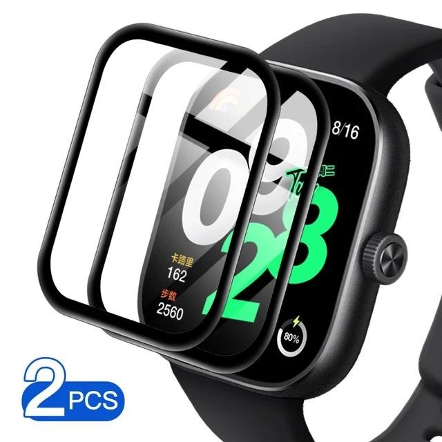ฟิล์มกันรอยหน้าจอ 3D สําหรับ Mi Redmi Watch 4 ฟิล์มป้องกันรอยขีดข่วน Redmi Watch 4 ครอบคลุมเต็มรูปแบบ ฟิล์มป้องกัน Ultra-HD (ไม่ใช่กระจก)