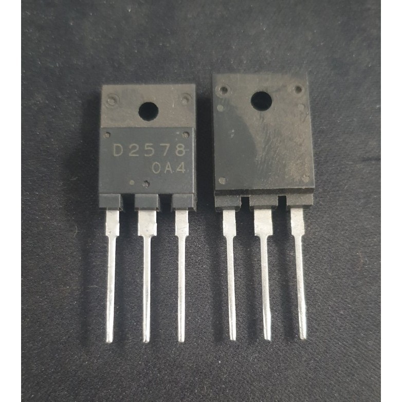 ทรานซิสเตอร์ D2578 2SD2578 NPN Triple Diffused Planer Damper 1500V 8A -LPK14