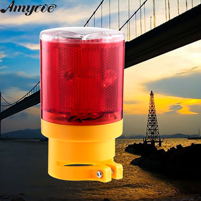 Amyove หลอดไฟฉุกเฉิน LED พลังงานแสงอาทิตย์ สําหรับก่อสร้าง
