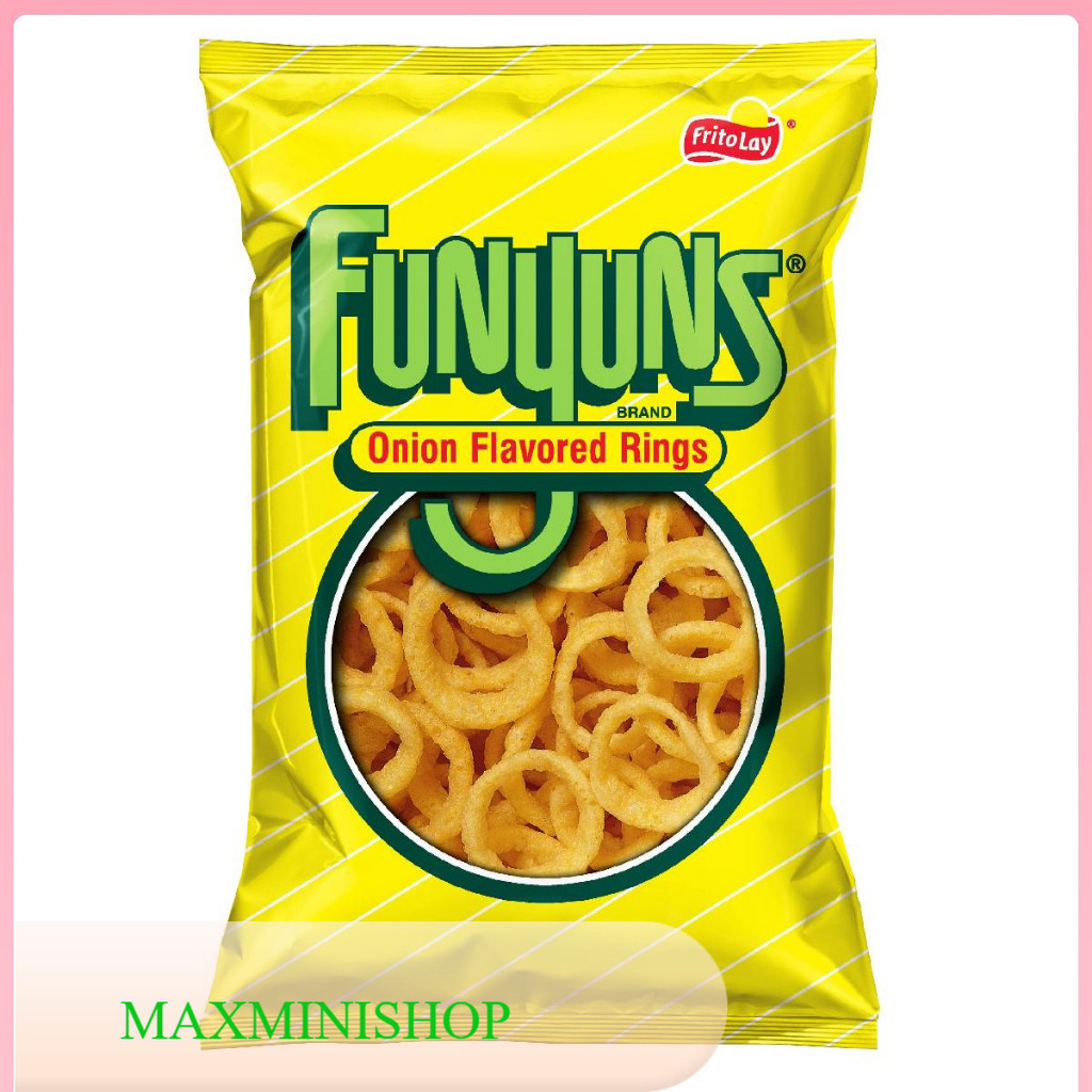 หัวหอมรสแหวน ฟันยันส์ 163 ก./Onion Flavored Rings Funyuns 163 G.
