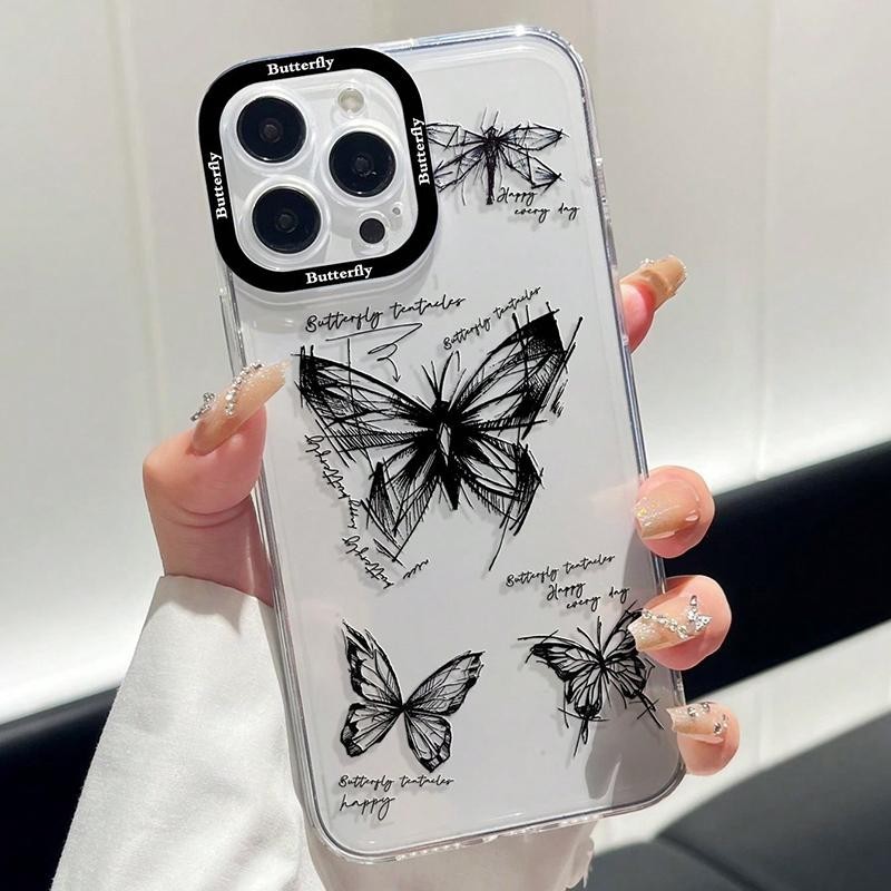 เคสโทรศัพท์สําหรับ Honor X9B X7B Nova 5T Huawei P40 Lite Nova 7i 6se Honor 20 กรณีซิลิโคนใสกรณีหมีผีเสื้อการ์ตูนนุ่มสัตว์น่ารัก Shell