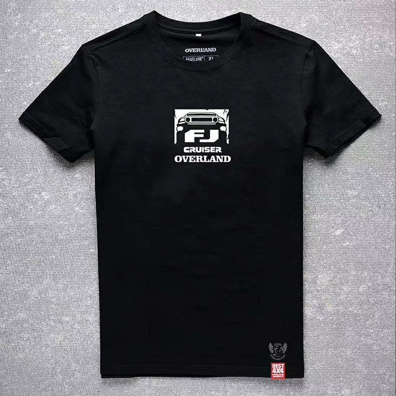 ((ผ้าฝ้ายแท้ พร้อมส่ง) เสื้อยืดคอกลม พิมพ์ลาย Toyota Land Patrol Cool Luze FJ Youth สไตล์ใหม่ สําหรับผู้ชาย ราคา ถูกที่สุด ดีลบีเคเค แกลเลอรีภาพที่ 4