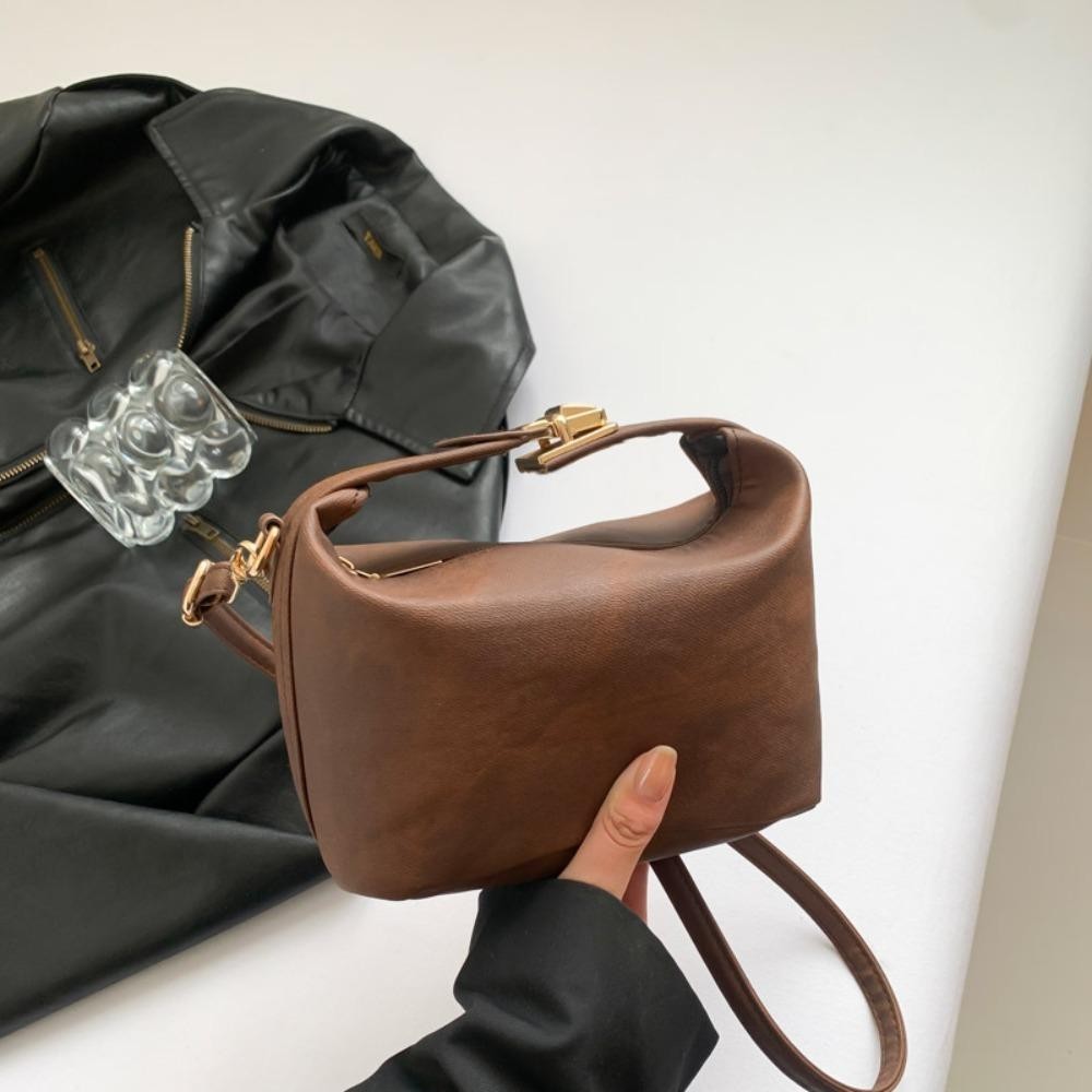 กระเป๋าสะพายไหล่สไตล์อินเทรนด์ ทำจากหนังPU ใช้งานได้ในทุกวัน - รูปที่ 6