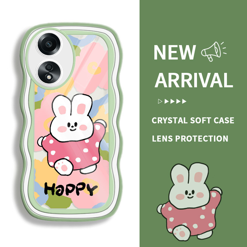 สําหรับOppo A58 4GสําหรับOppoA58 OPOP 0PP0 A58 OPปลอกHP Softcase Kesing Lucuโทรศัพท์Cesing Soft Cass