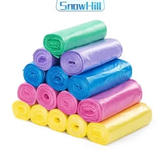 S.H ถุงขยะม้วนแพค ราคาประหยัด แบบม้วน ถุงขยะ Color Waste Bags