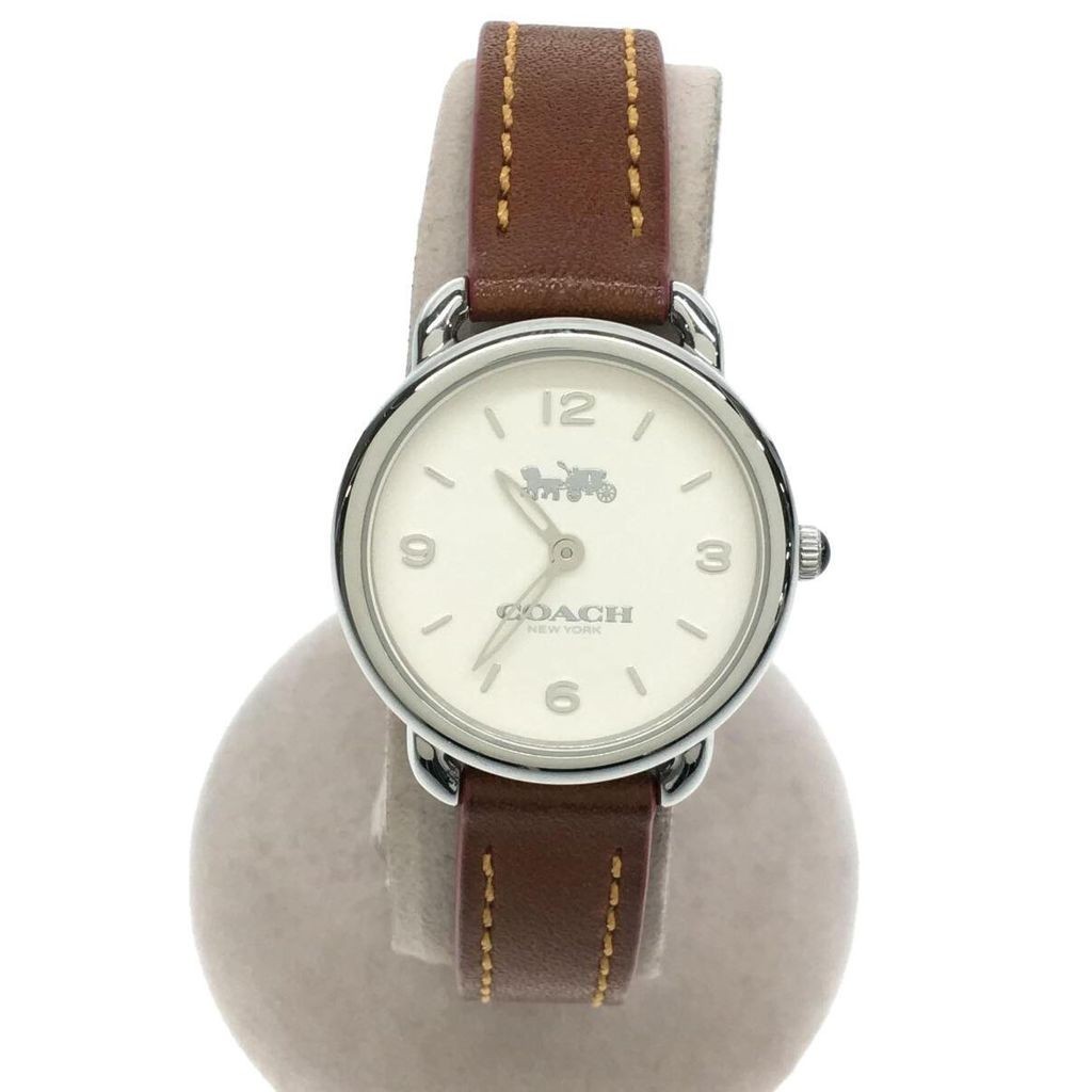 Coach A O H Wrist Watch leather Women Direct from Japan Secondhand