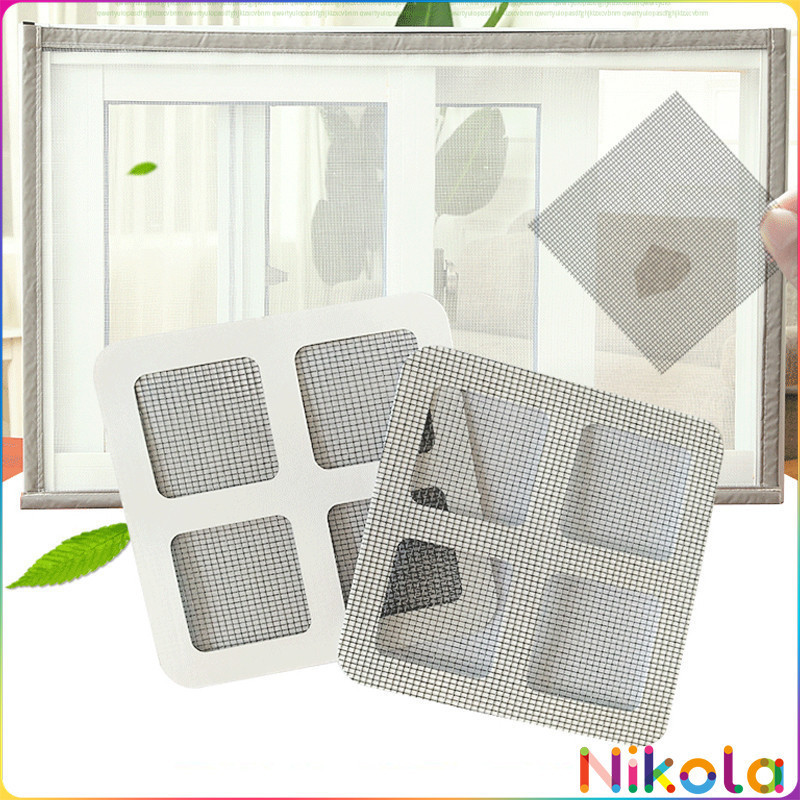 Nikola แผ่นซ่อมมุ้งลวด ประตูหน้าต่างหน้า เทปซ่อมมุ้ง Mosquito Net Repair Tape - รูปที่ 3