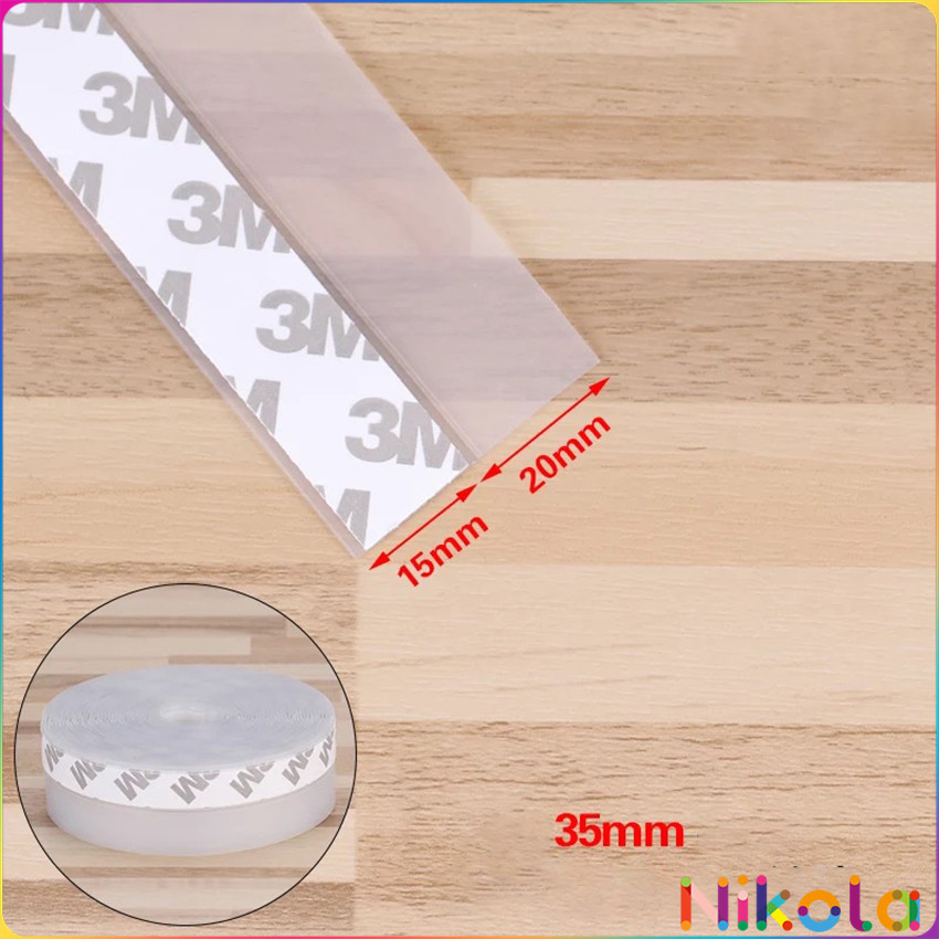 Nikola ซิลิโคนติดขอบประตู กันฝุ่น กันลมออกกันเเมลง sealing strip ราคา ถูกที่สุด ดีลบีเคเค แกลเลอรีภาพที่ 6