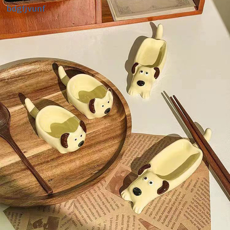 Bdgf ชามเซรามิค รูปสัตว์น่ารัก สําหรับใส่ขนมขบเคี้ยว ซอสถั่วเหลือง 1 ชิ้น - รูปที่ 3