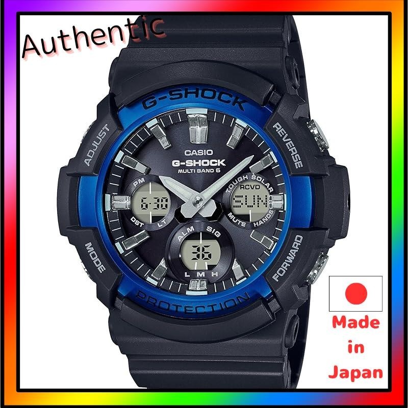 [Direct from Japan]Casio] Wristwatch G-Shock [Genuine Japan] Radio Wave Solar G GAW-100B-1A2JF Men's Black
