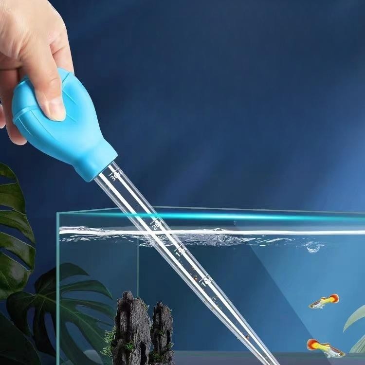 🐟ที่ดูดขี้ปลา ดูดสิ่งสกปรกทําความสะอาดตู้ปลา🐟 #Q-0010
