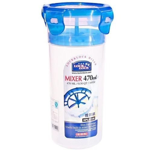 LocknLock 470ml Lock & Lock One Touch Bottle Mixer Shaker Tea bottle HPL931H