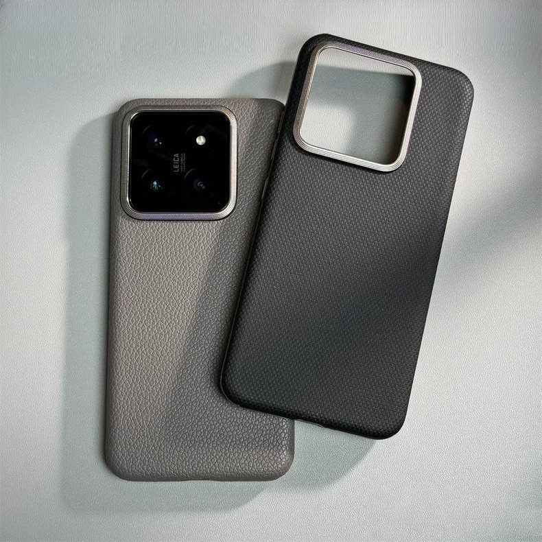 เคสโทรศัพท์มือถือหนัง โลหะ คุณภาพสูง สําหรับ Xiaomi 14 Pro Case Mi14 Ultra