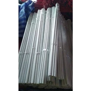 ไม้พลอง ลูกเสือ ยุวกาชาด เนตรนารี ง่าม เสากลม สีขาว ยาว 150ซม. แถมเชือกคล้อง ไม้พอง US.Station