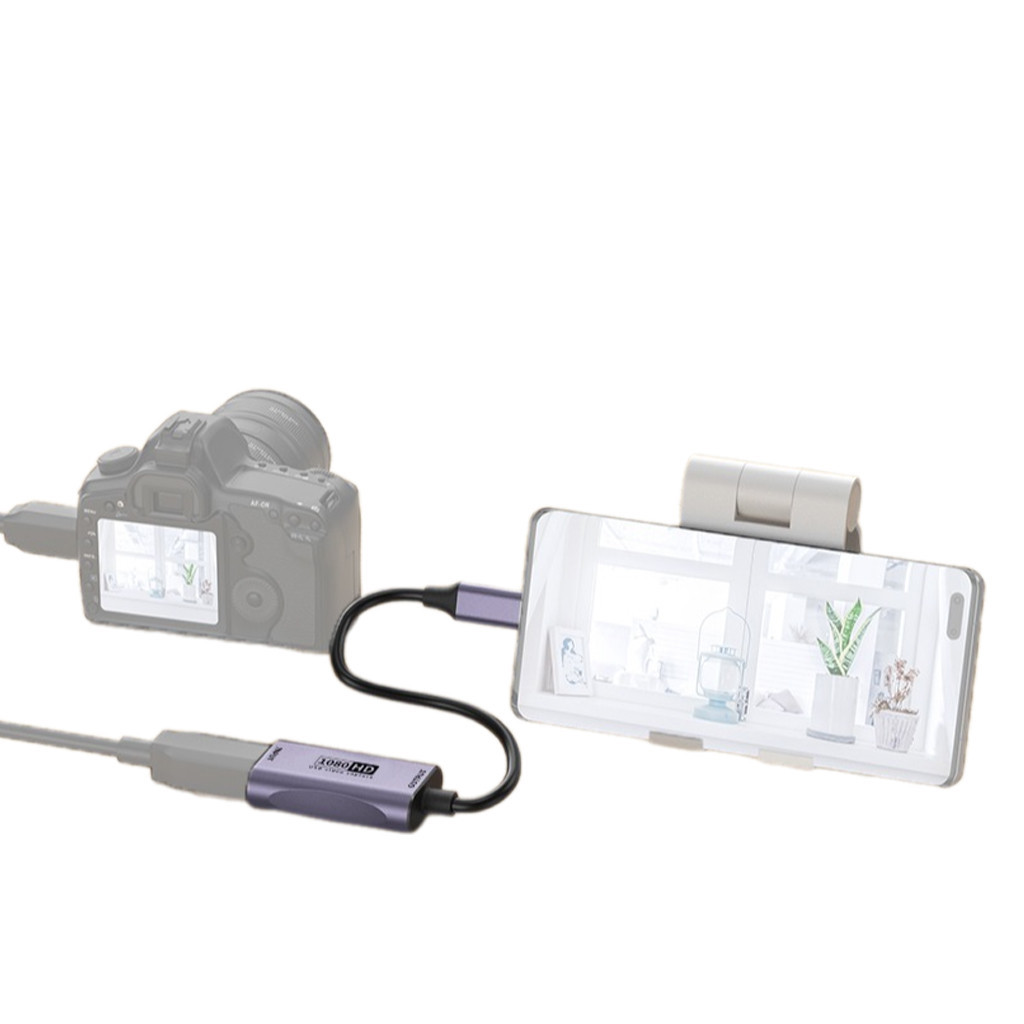 Novelgoal อะแดปเตอร์การ์ดจับภาพวิดีโอ Type-C HDMI 1080P สําหรับ Macbook PS4 5 XBox