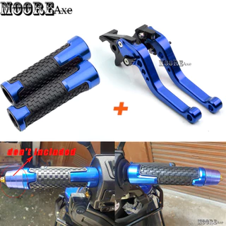 Mooreaxe สําหรับ Honda PCX125/ PCX150 PCX160 ABS CBS 2011 - 2024 2026 อุปกรณ์เสริมรถจักรยานยนต์เบรคคันโยกคลัทช์พร้อมมือจับปลายเปิด YSTZ02 T1