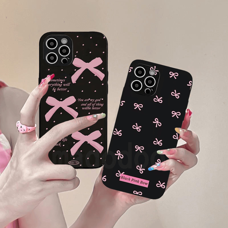 เคส OPPO A60 A79 A18 A38 A78 A57 2022 4G A17 A77S A77 5G A96 A76 A74 A95 A54 A55 A16 A16S A16K A16E A16S A3S A12E A15 A15S A5 A9 A53 A33 2020 A7 A5S A12 A11K A1K A52 A72 A92 A71 2018 A93 A94 F11 Pro F9 A31 Ballet style Ribbon Soft Phone Case MDD 67