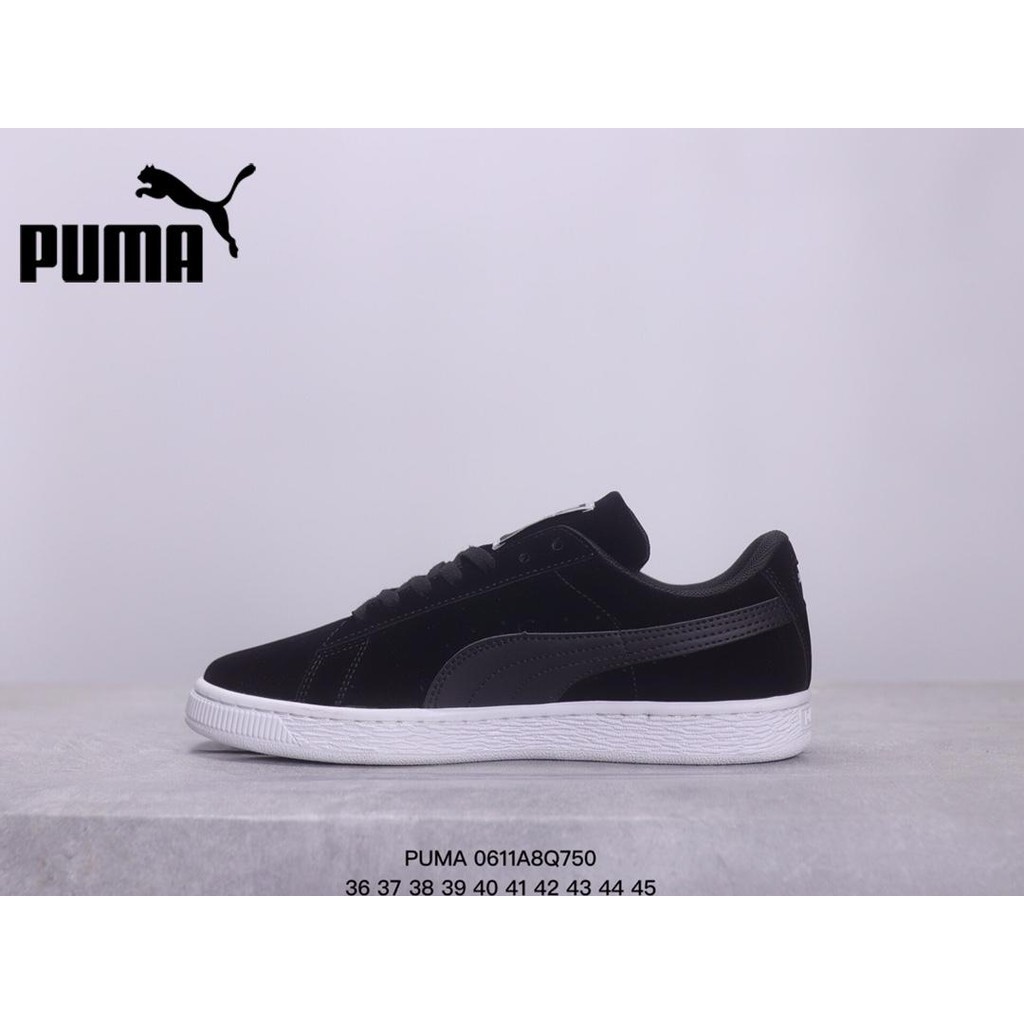 พูม่า PUMA Official Classic Vintage Men's Casual SUEDE Sneakers รองเท้าบุรุษและสตรี รองเท้าวิ่ง รองเท้าฟุตบอล รองเท้าบุร