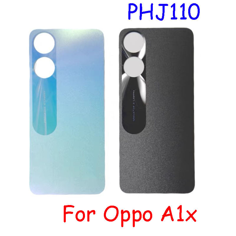 สําหรับOppo A1x 5G PHJ110 ฝาหลังแบตเตอรี่ด้านหลังแผงประตูกรณีอะไหล่ซ่อม